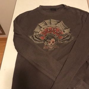 Vans thermal ribbed shirt